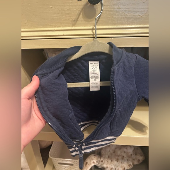 Carters NB zipper jacket - Picture 2 of 3